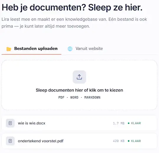 Knowledgebase Kickstart — snel van start zonder blanco pagina